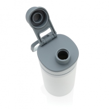 Logo trade liikelahjat mainoslahjat kuva: Sporttinen tyhjiöpullo ruostumattomasta teräksestä, 550ml