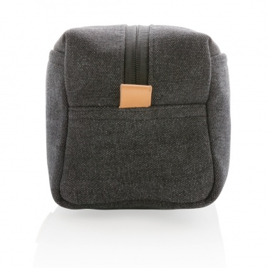 Logo trade mainoslahja kuva: Canvas-toalettilaukku - PVC-vapaa