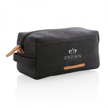 Logotrade liikelahjat kuva: Canvas-toalettilaukku - PVC-vapaa