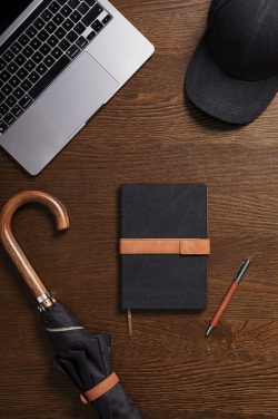 Logo trade mainoslahja kuva: VINGA Bosler RCS kierrätyspaperinen muistikirja