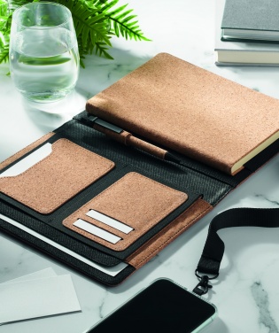 Logotrade liikelahja tuotekuva: A5 kansio korkkia