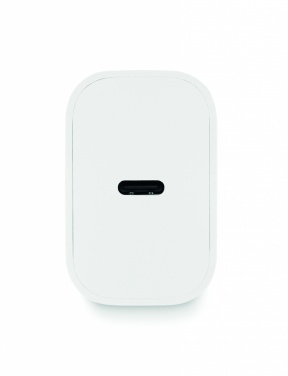 Logo trade mainoslahja ja liikelahja tuotekuva: USB-laturi EU