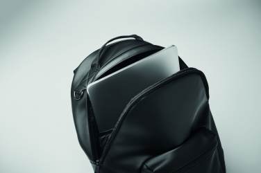 Logotrade liikelahja tuotekuva: 15'' pehmeä PU-tietokonereppu      MO223