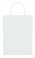 Keskikoinen paperipussi 150 gr/, Valkoinen