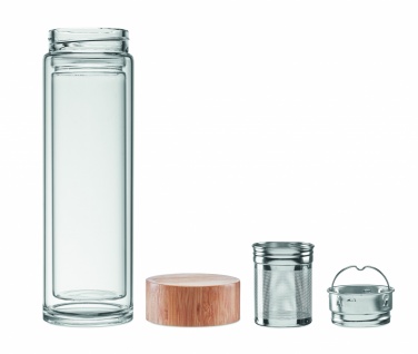 Logotrade mainostuotet kuva: Borosilikaattilasipullo München