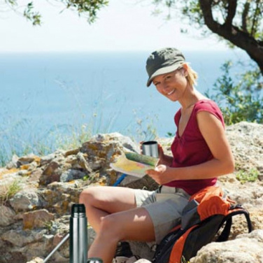 Logotrade liikelahja tuotekuva: Ruostumattomasta teräksestä valmistettu eristyspullo VIRGINIA BEACH 100 ml