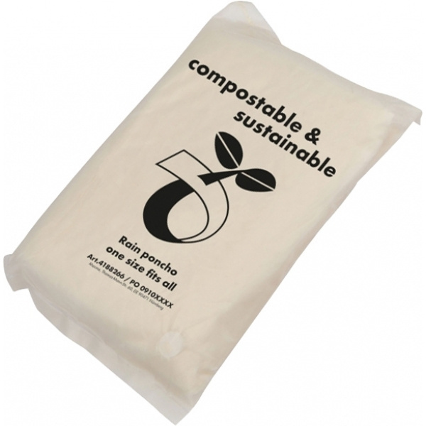 Logo trade mainostuotet tuotekuva: Sadeponcho FLEURUS