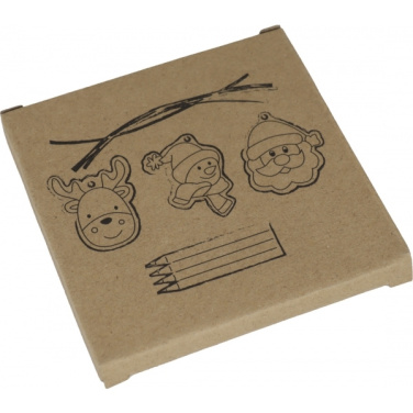 Logotrade mainostuotet kuva: Joulukuusilappumaalaussetti DRESDEN