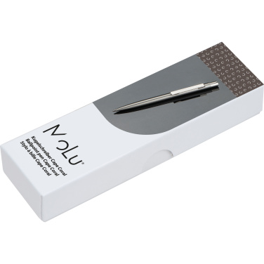 Logo trade mainoslahja ja liikelahja tuotekuva: Ruostumaton teräs kynä CAPE CORAL MoLu