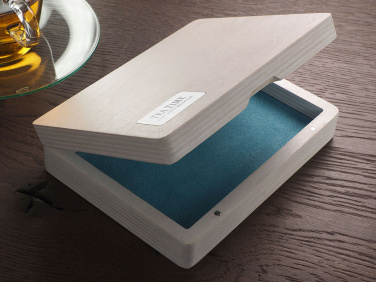 Logo trade liikelahja kuva: Puinen laatikko 1819121