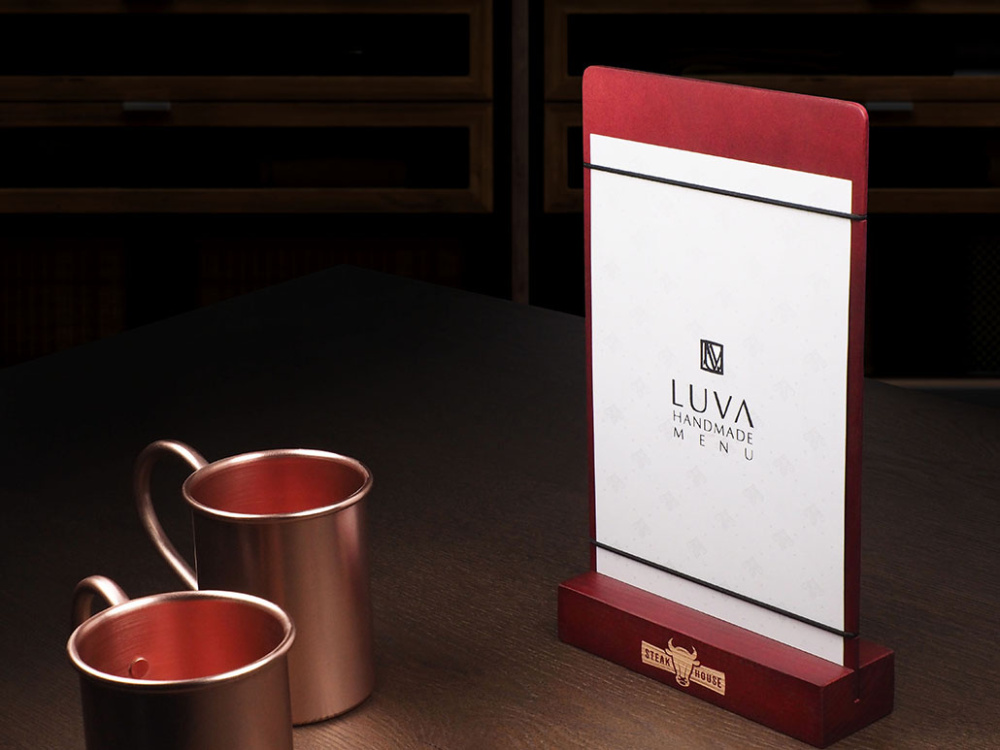 Logo trade mainoslahja kuva: Promo menu 1867121