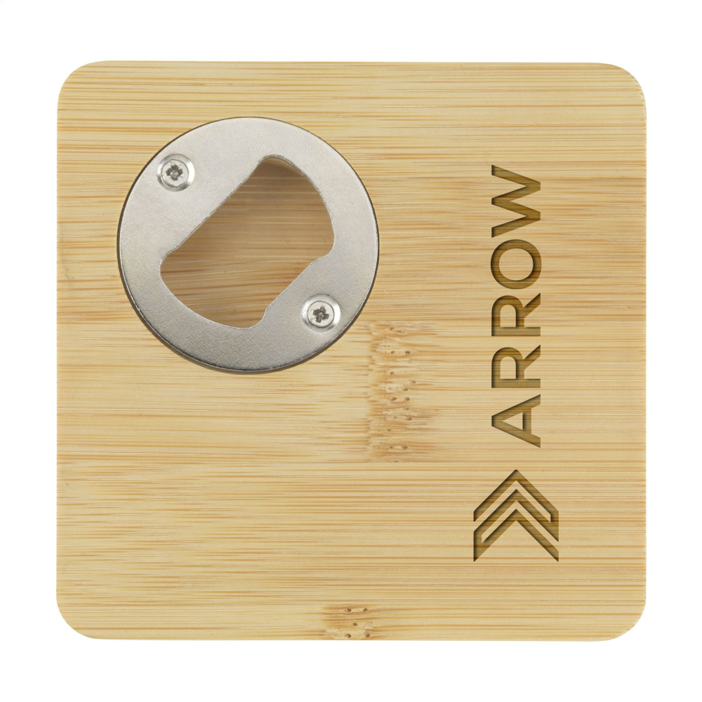 Logo trade mainoslahja kuva: Piazza Opener pullonavaaja