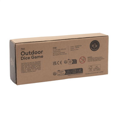 Logotrade liikelahja tuotekuva: Noppapeli ulkona