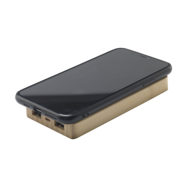 Logo trade liikelahjat mainoslahjat kuva: Solar Powerbank 8000+ langaton laturi