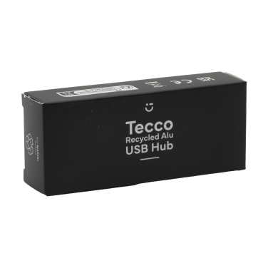 Logo trade mainostuotet tuotekuva: Tecco GRS Kierrätetty Alu USB Hub