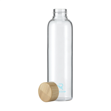 Logotrade mainostuotet kuva: Senga Glass Bamboo 500 ml juomapullo