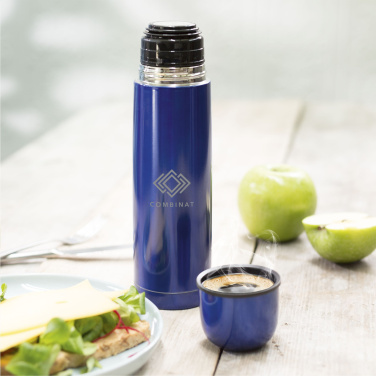 Logotrade mainoslahja ja liikelahja kuva: ThermoColour RCS Recycled Steel 500 ml lämpöpullo