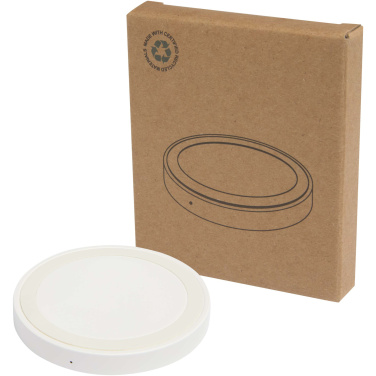 Logo trade mainoslahjat tuotekuva: Freal 15 W:n kierrätysmuovinen langaton latausalusta