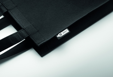 Logo trade mainoslahja kuva: Pieni RPET-huopalahjapussi