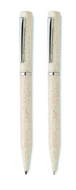 Logo trade liikelahjat mainoslahjat kuva: Vehnäolki/ABS-kierrekynäsarja