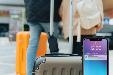 Logotrade liikelahja tuotekuva: Globetrack RCS matkatavara tagi