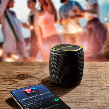 Logo trade liikelahjat tuotekuva: Bluetooth-kaiutin HERMON Schwarzwolf