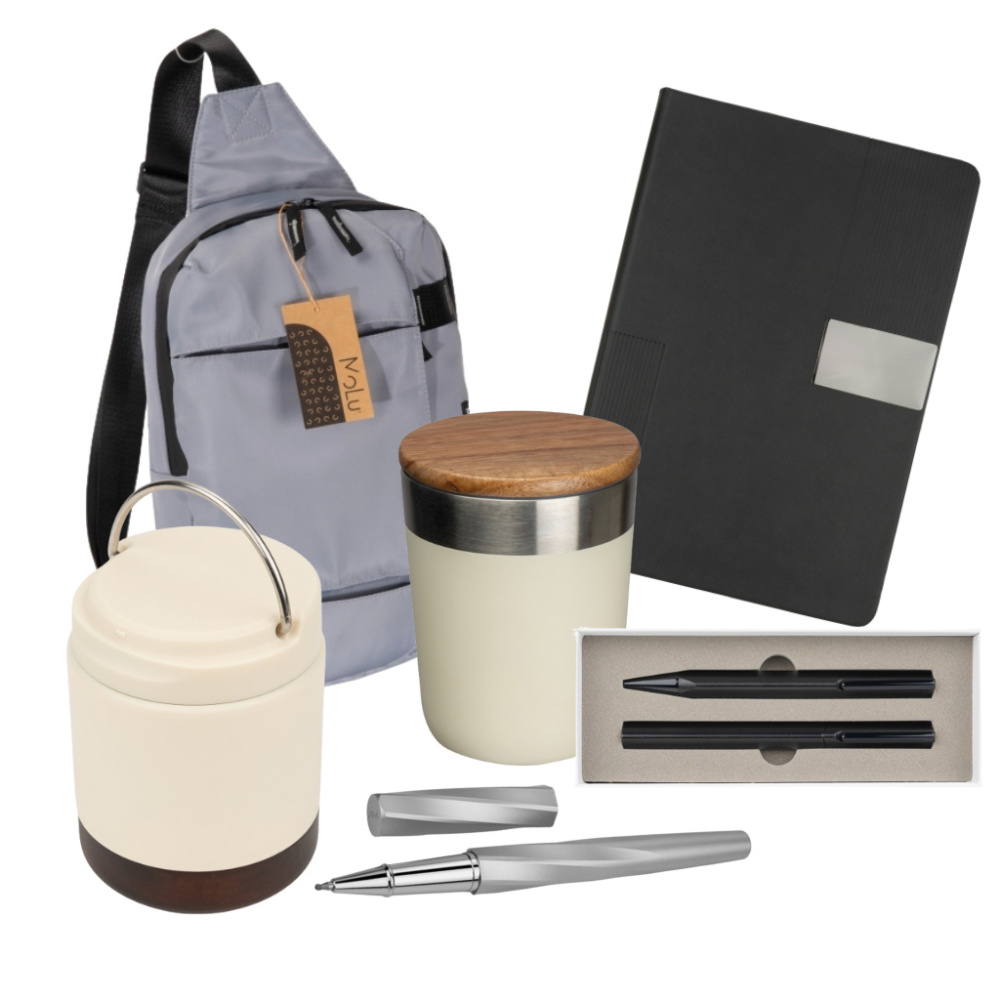 Logo trade mainoslahjat tuotekuva: Näytelaatikko Molu