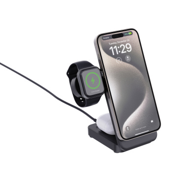 Logotrade liikelahjat mainoslahjat tuotekuva: Urban Vitamin Arcadia RCS rplast 15W 3in1 magn. laturi