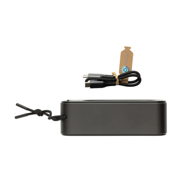 Logotrade liikelahjat kuva: Swiss Peak RCS kierrätetty alumiini 10 W bassokaiutin