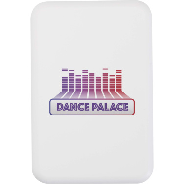 Logo trade mainostuotet tuotekuva: Acrab 5 000 mAh:n ja 15 W:n magneettinen langaton varavirtalähde, jossa 20 W:n PD – valmistettu kierrätetystä muovista