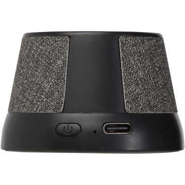 Logo trade mainoslahja kuva: Horna 3 W:n kierrätysmuovista valmistettu magneettinen langaton kaiutin