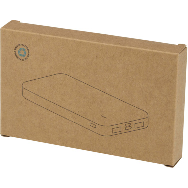 Logo trade mainostuote kuva: Intan 10 000 mAh:n ja 10 W:n varavirtalähde kierrätetystä muovista