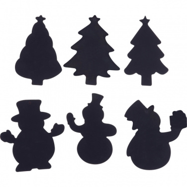 Logo trade mainostuotet tuotekuva: Raaputa pois -joulukoristeet ETELÄNAPA