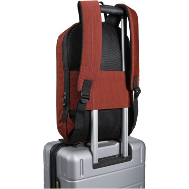 Logo trade mainoslahja kuva: Luma GRS-kierrätetystä materiaalista valmistettu  varkaudenestoreppu 15 tuuman kannettavalle tietokoneelle 10 litraa