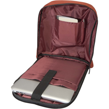 Logotrade liikelahjat kuva: Luma GRS-kierrätetystä materiaalista valmistettu  varkaudenestoreppu 15 tuuman kannettavalle tietokoneelle 10 litraa