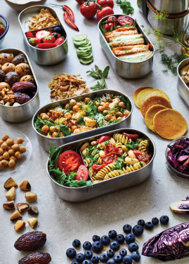 Logo trade liikelahja kuva: Black+Blum teräksestä valmistettu kaksiosainen eväsrasia