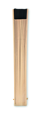 Logo trade mainoslahja kuva: Puinen viuhka