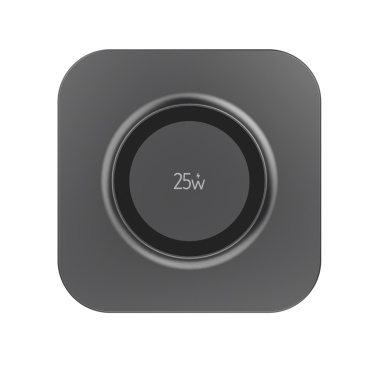 Logo trade liikelahja kuva: Quantum ultra-nopea 25 W magneettinen langaton latausalusta