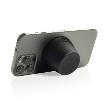 Logo trade mainoslahjat tuotekuva: Nivio RCS-kierrätetty alumiini magneettinen 5 W kaiutin