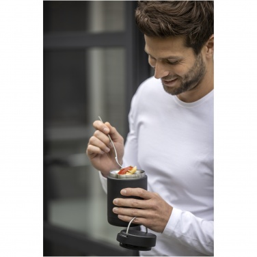 Logotrade dovana nuotrauka: Doveron 500 ml perdirbto nerūdijančio plieno izoliuotas pietų puodas