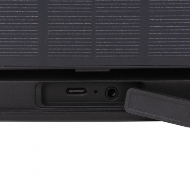 Logotrade reklaminės dovanos nuotrauka: Skywave RCS perdirbto plastiko saulės garsiakalbis 12W