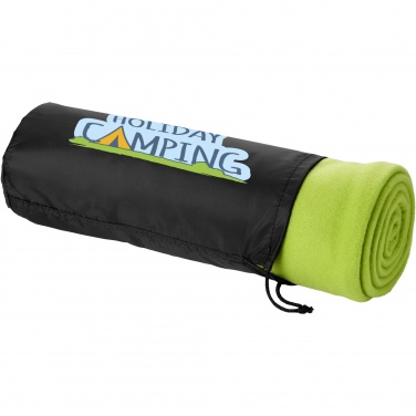 Logotrade logo dāvanas foto: Huggy vilnas rūtainā sega ar pārnēsāšanas somiņu