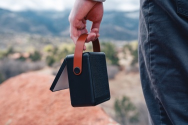 Logotrade korporatīvās dāvanas foto: Skywave RCS otrreizējās pārstrādes plastmasas saules skaļrunis 12W