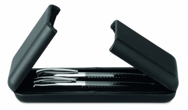 Logotrade dāvanas foto: Lodīšu pildspalvu komplekts kastītē