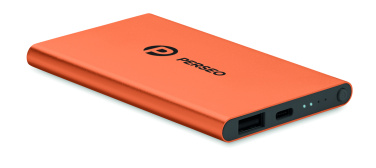 Logotrade logo dāvanas foto: 4000 mAh Power Bank Type C
