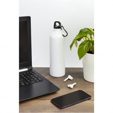 Лого трейд pекламные cувениры фото: Алюминиевая бутылка для воды Oregon объемом 770 мл с карабином