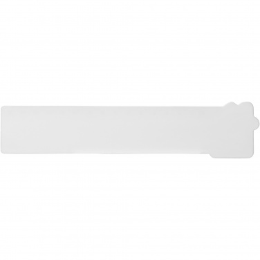 Логотрейд pекламные подарки картинка: Линейка из переработанной пластмассы Tait длиной 15 см в формедома