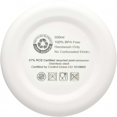 Лого трейд бизнес-подарки фото: Spring медная бутылка с вакуумной изоляцией, сертифицированная согласно RCS, 500 мл