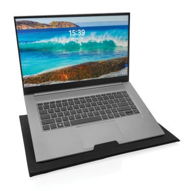 Лого трейд бизнес-подарки фото: Складной настольный органайзер Impact AWARE RPET с подставкой для ноутбука