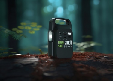 Логотрейд pекламные cувениры картинка: Портативная электростанция Power Vault RCS rplastic 21000 мАч